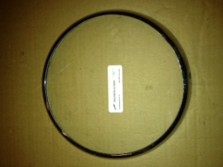 Headlamp cover ring chrome
